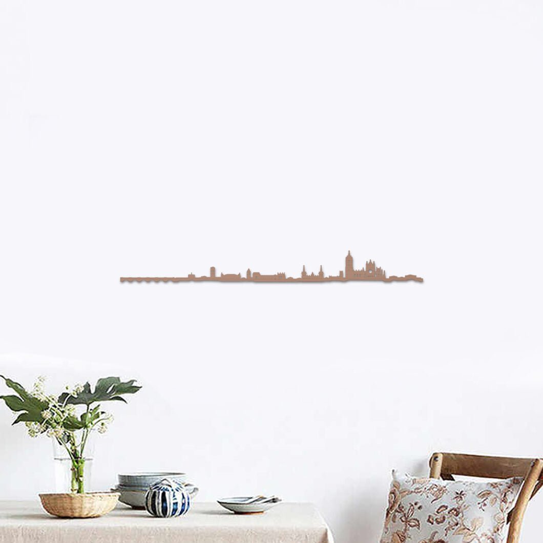 Skyline León skyline in wood - Skylinecity