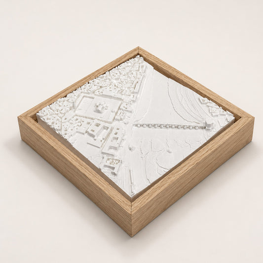 Córdoba Cityscape - Mezquita-Catedral y Puente Romano en 3D