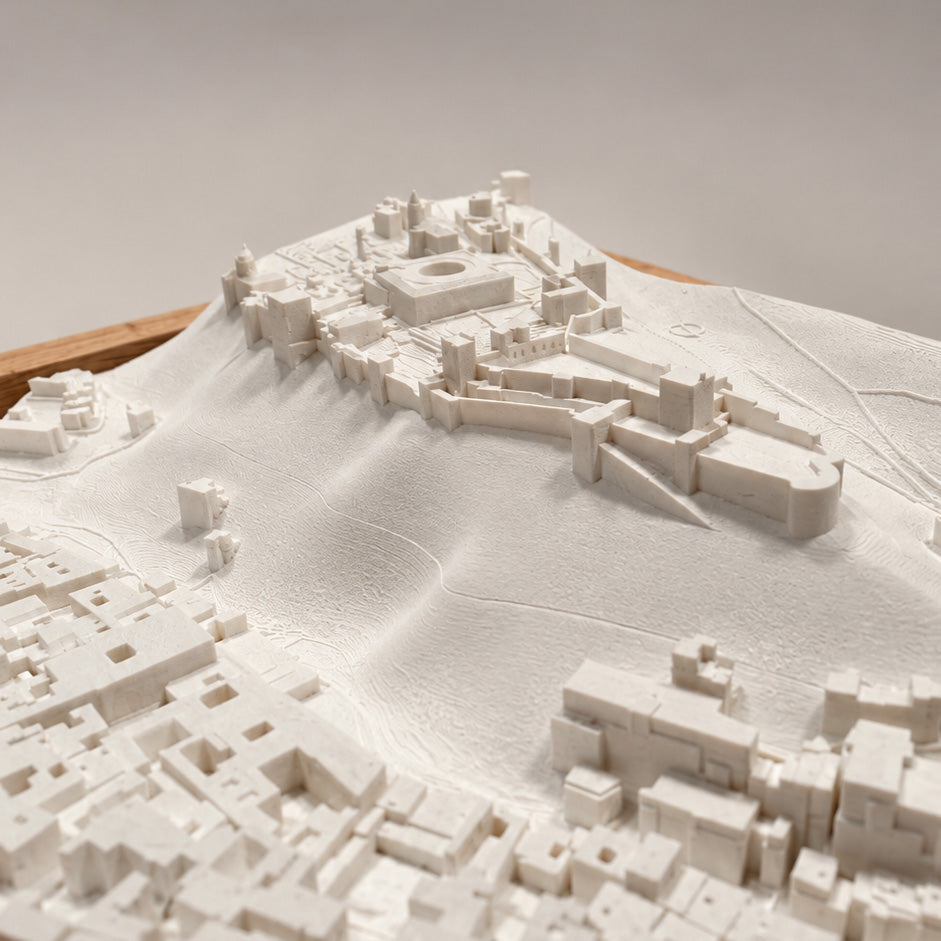 Granada Cityscape - Alhambra en 3D