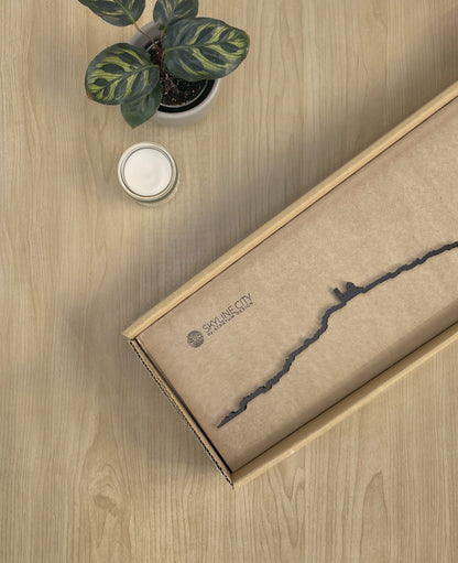 Skyline Altea skyline in wood - Skylinecity