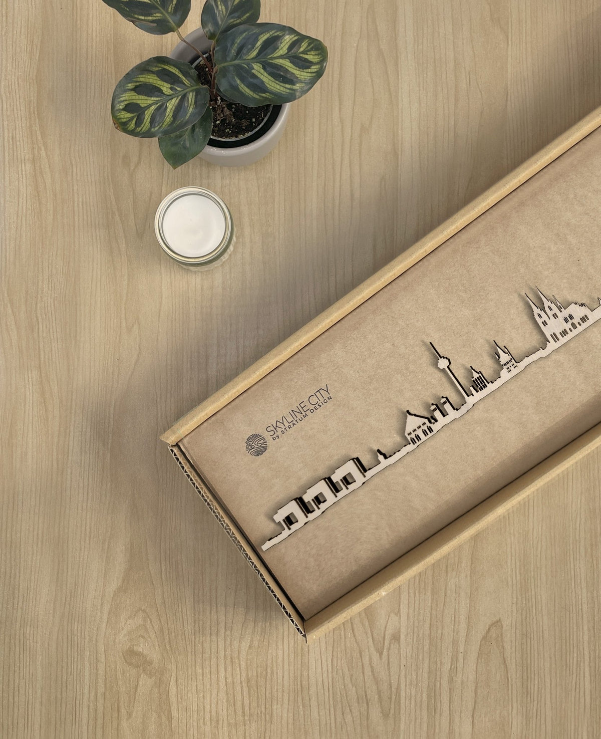 Skyline Colonia skyline in wood - Skylinecity