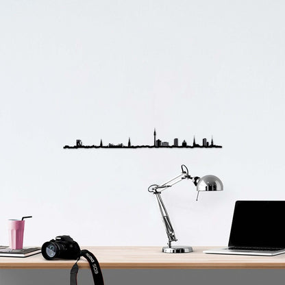 Skyline Dortmund skyline in wood - Skylinecity