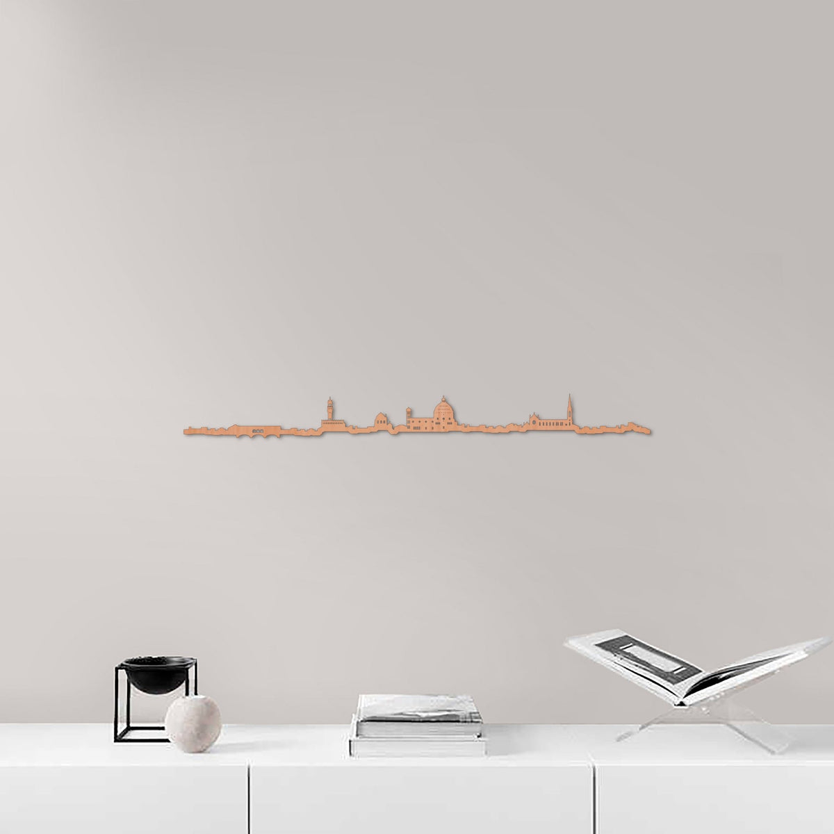 Skyline Florencia skyline in wood - Skylinecity