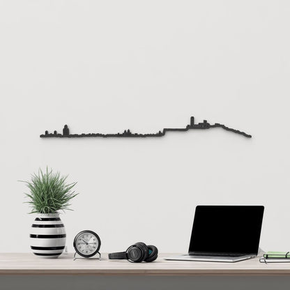 Skyline Lleida skyline in wood - Skylinecity