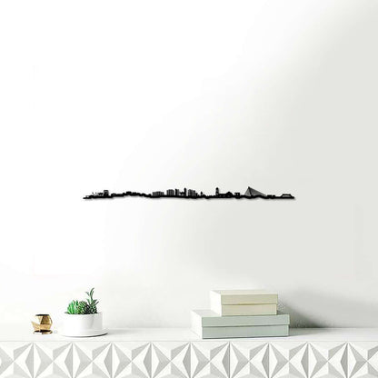 Skyline Marbella skyline in wood - Skylinecity