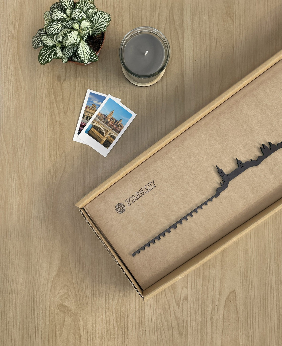 Skyline Salamanca skyline in wood - Skylinecity