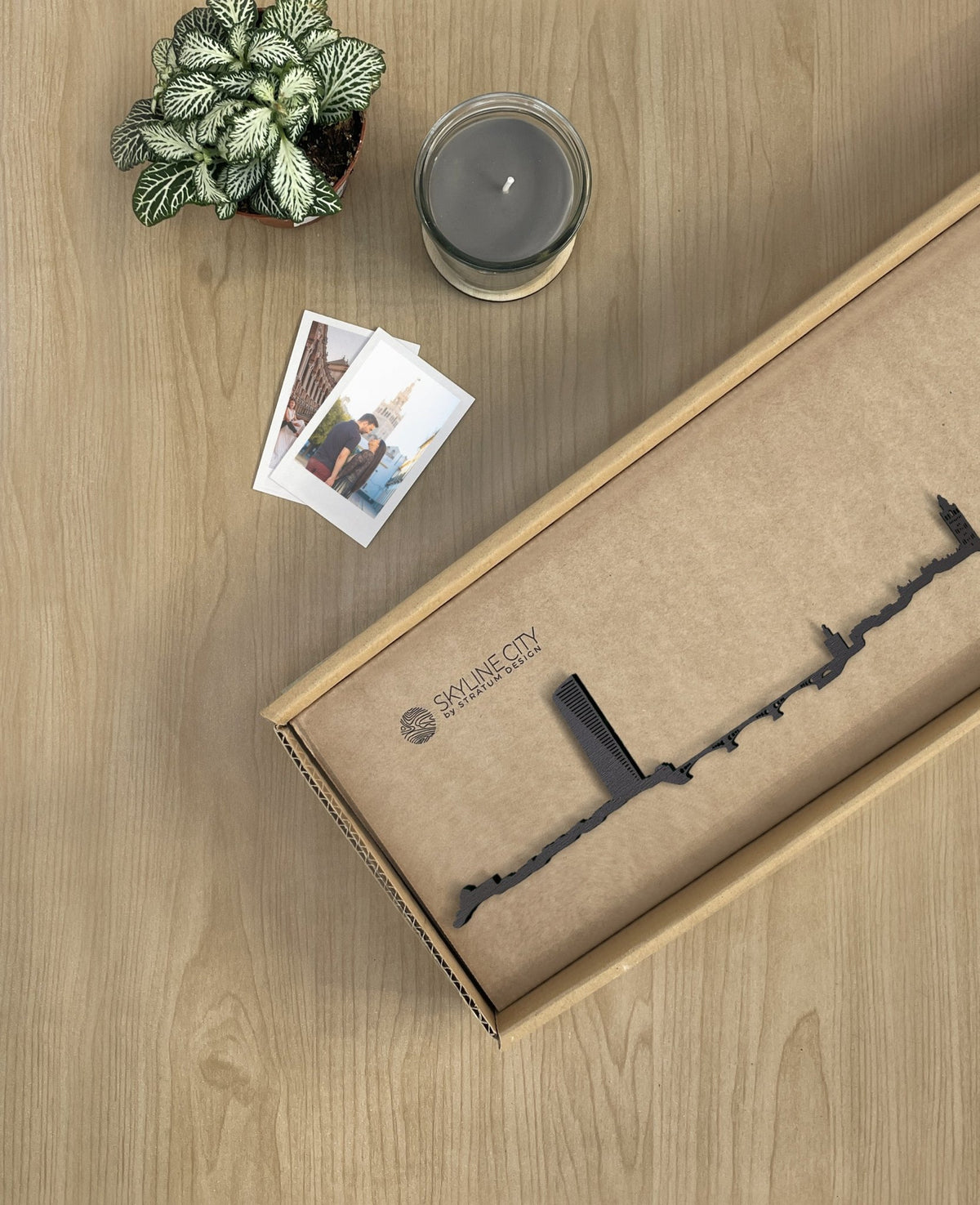 Skyline Sevilla skyline in wood - Skylinecity