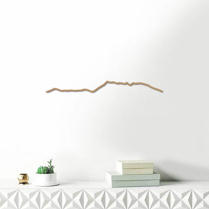 Skyline Sierra Blanca - La Concha skyline in wood - Skylinecity