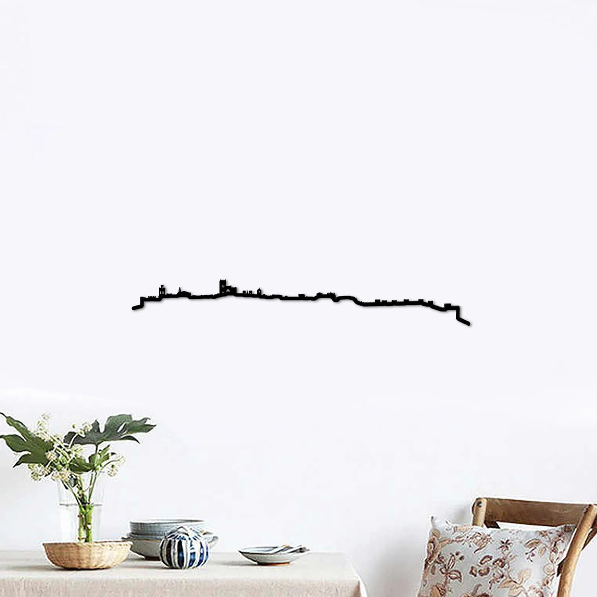 Skyline Ávila skyline in wood - Skylinecity