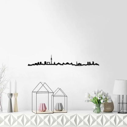 Skyline Berlín skyline in wood - Skylinecity