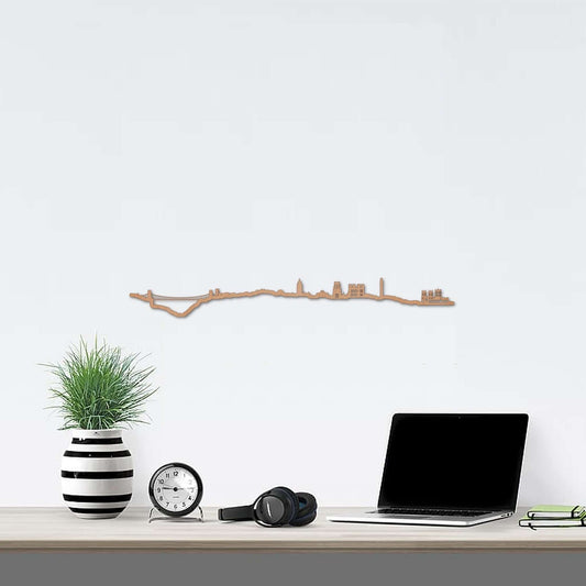 Skyline Bristol skyline in wood - Skylinecity