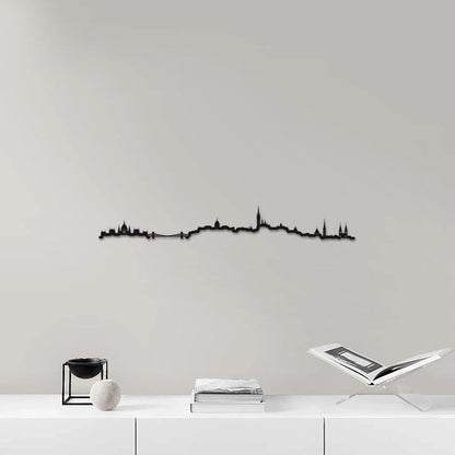 Skyline Budapest skyline in wood - Skylinecity
