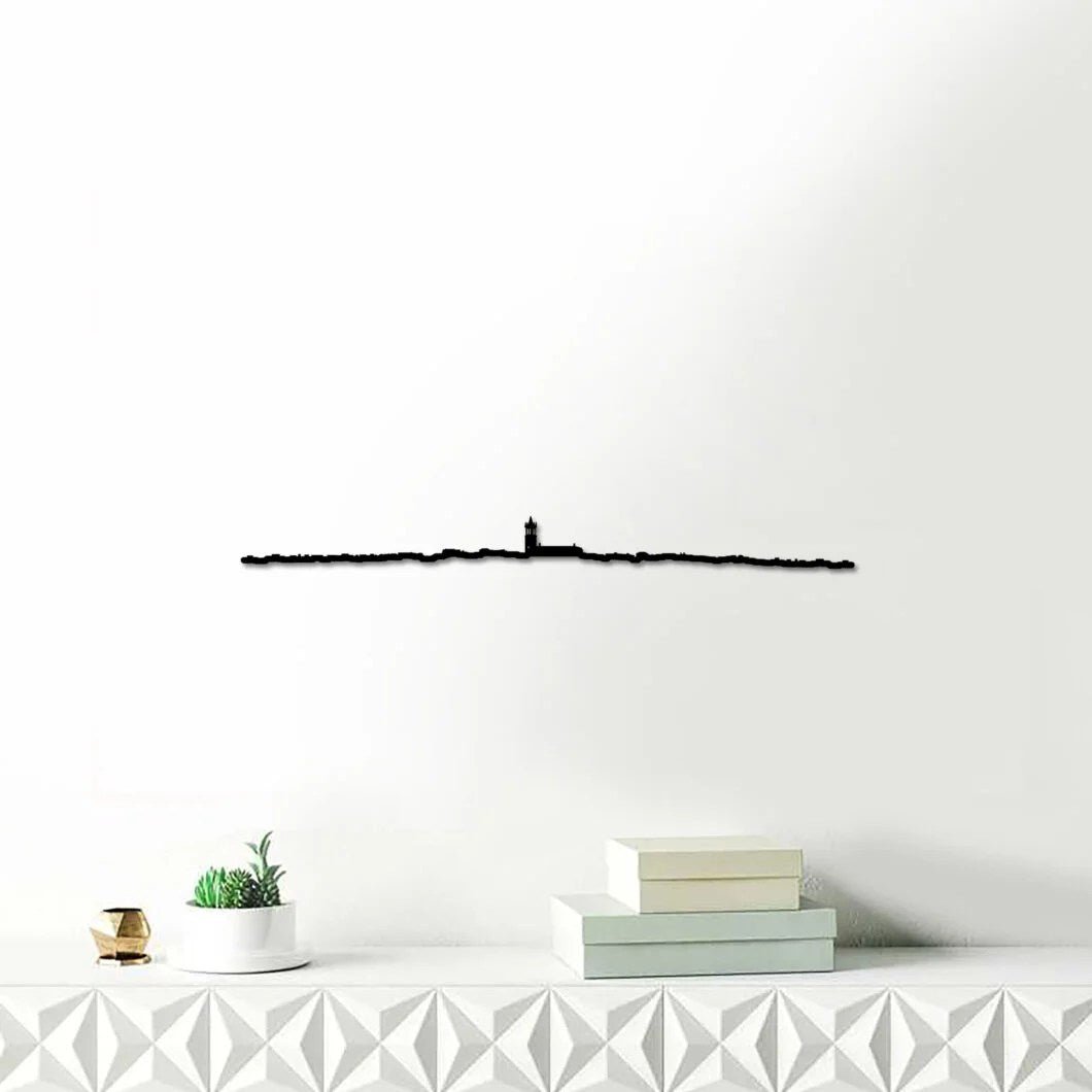 Skyline Colmenar Viejo skyline in wood - Skylinecity