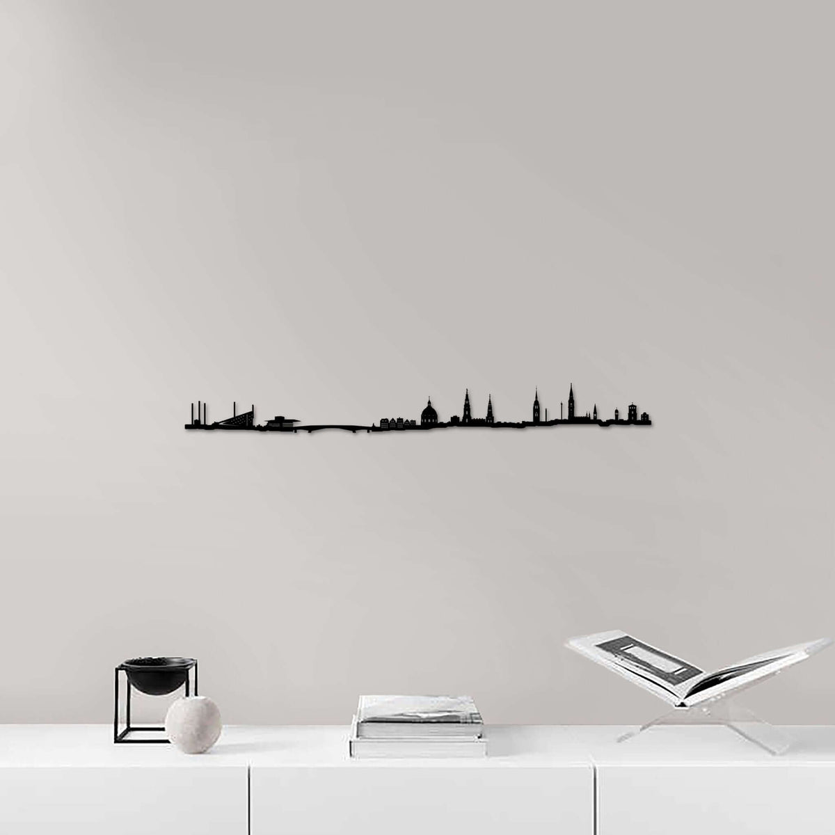 Skyline Copenhague skyline in wood - Skylinecity