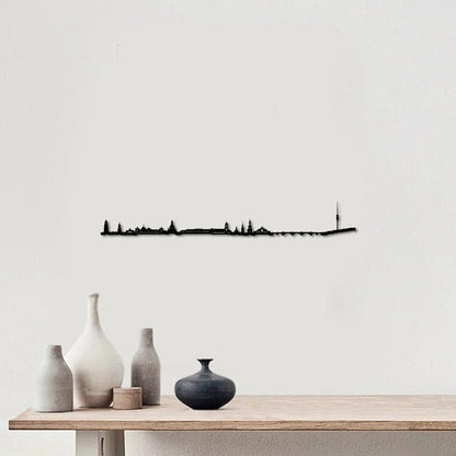 Skyline Dresden skyline in wood - Skylinecity
