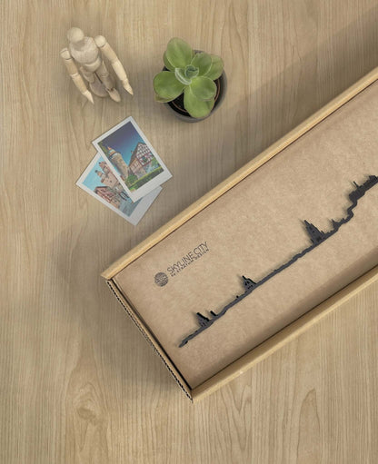 Skyline Edimburgo skyline in wood - Skylinecity