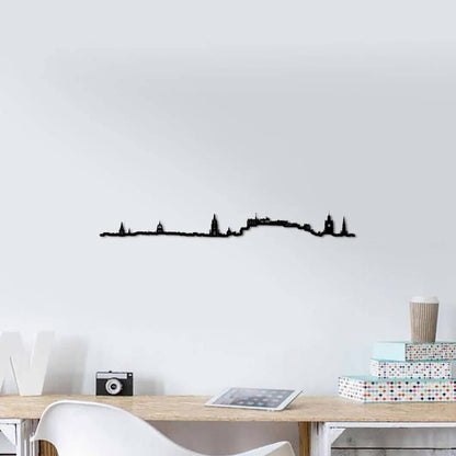 Skyline Edimburgo skyline in wood - Skylinecity