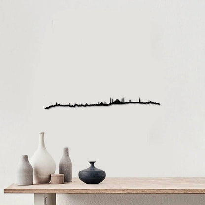 Skyline Estambul skyline in wood - Skylinecity