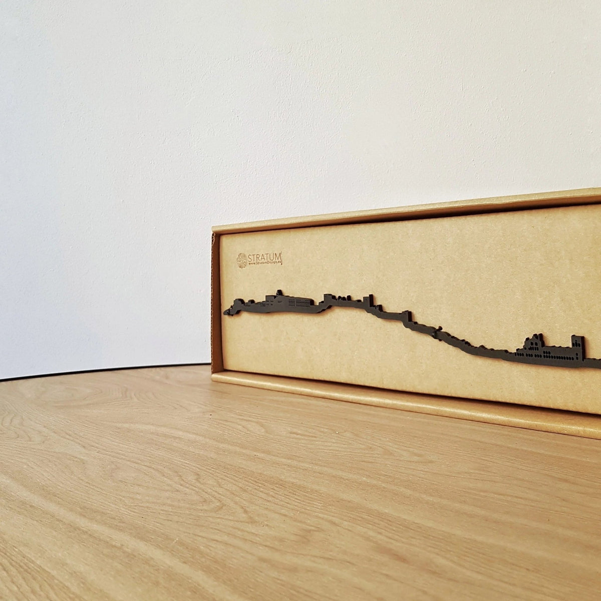 Skyline Granada skyline in wood - Skylinecity