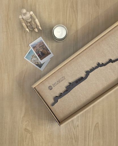 Skyline Granada skyline in wood - Skylinecity