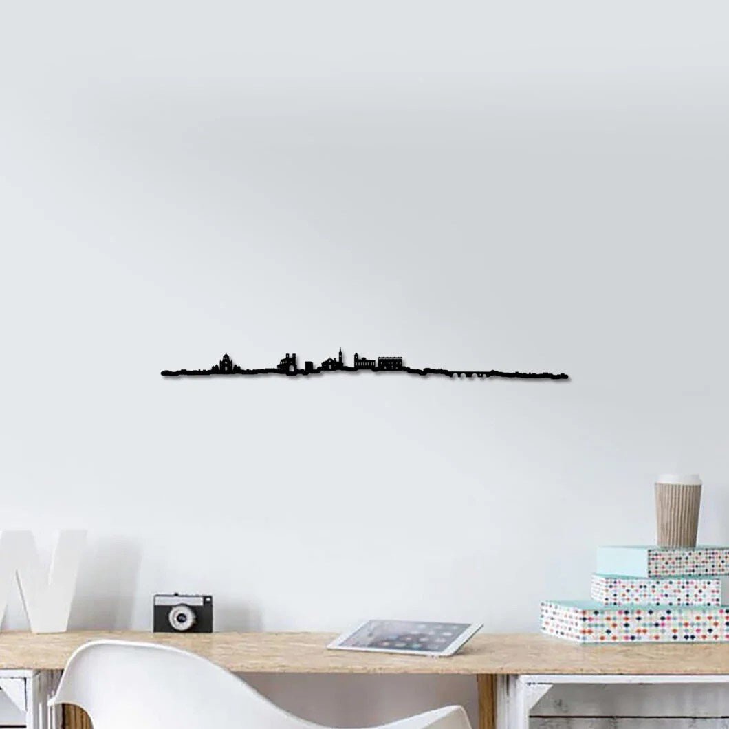 Skyline Guadalajara skyline in wood - Skylinecity