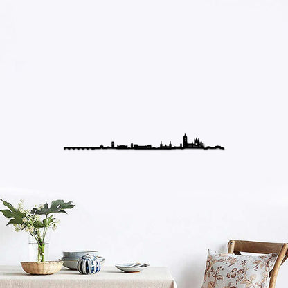Skyline León skyline in wood - Skylinecity