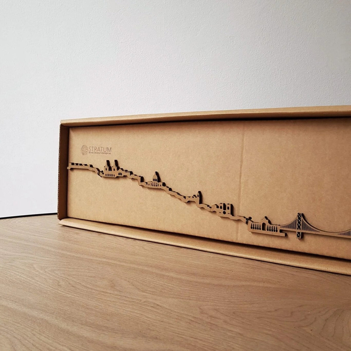 Skyline Lisboa skyline in wood - Skylinecity