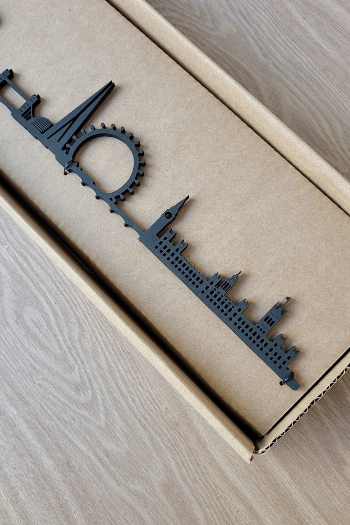 Skyline Londres skyline in wood - Skylinecity