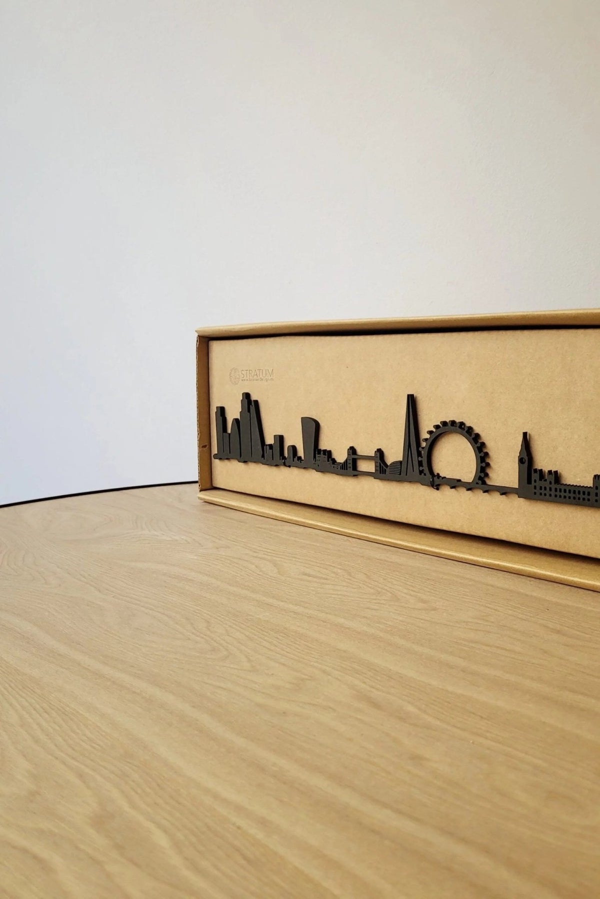 Skyline Londres skyline in wood - Skylinecity