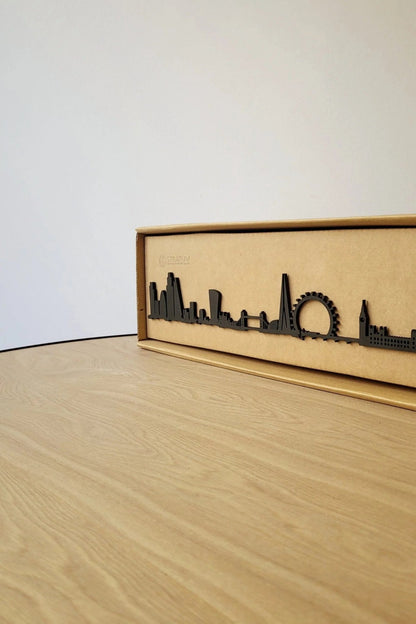 Skyline Londres skyline in wood - Skylinecity