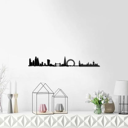 Skyline Londres skyline in wood - Skylinecity
