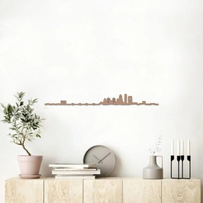 Skyline Louisville skyline in wood - Skylinecity