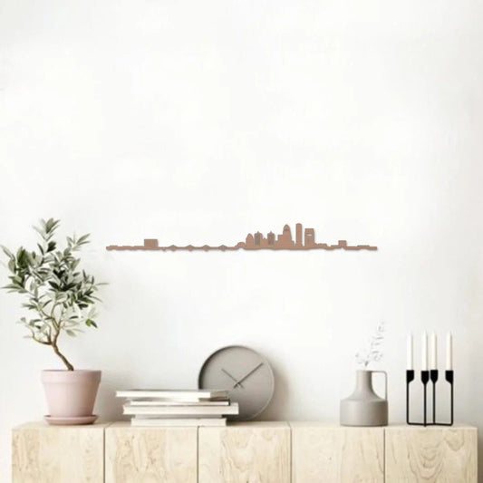 Skyline Louisville skyline in wood - Skylinecity