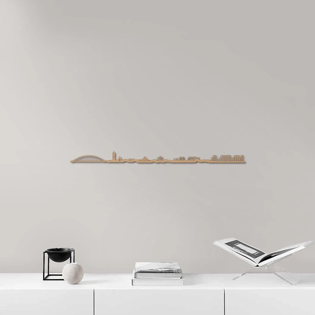 Skyline Mérida skyline in wood - Skylinecity