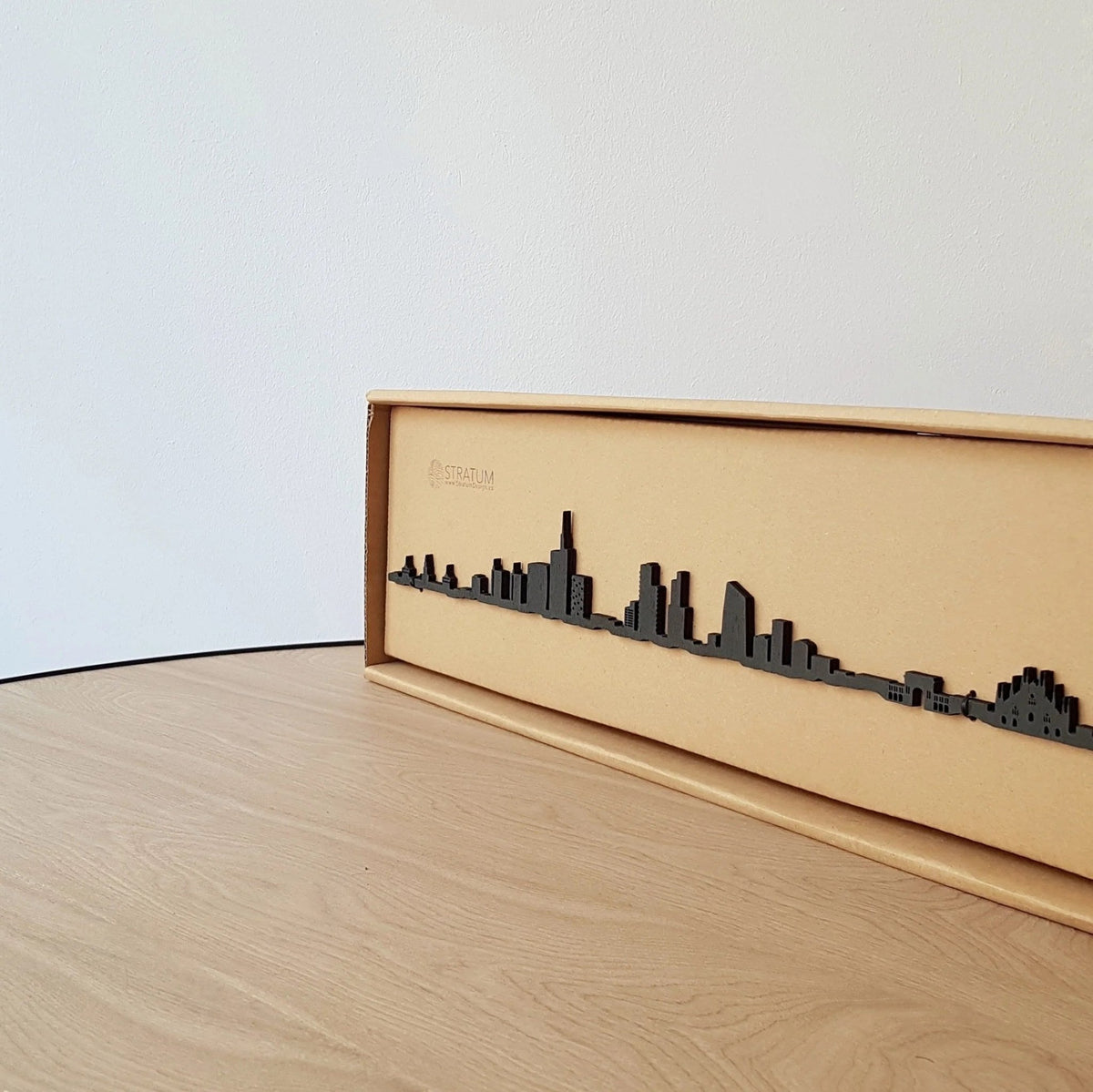 Skyline Milán skyline in wood - Skylinecity