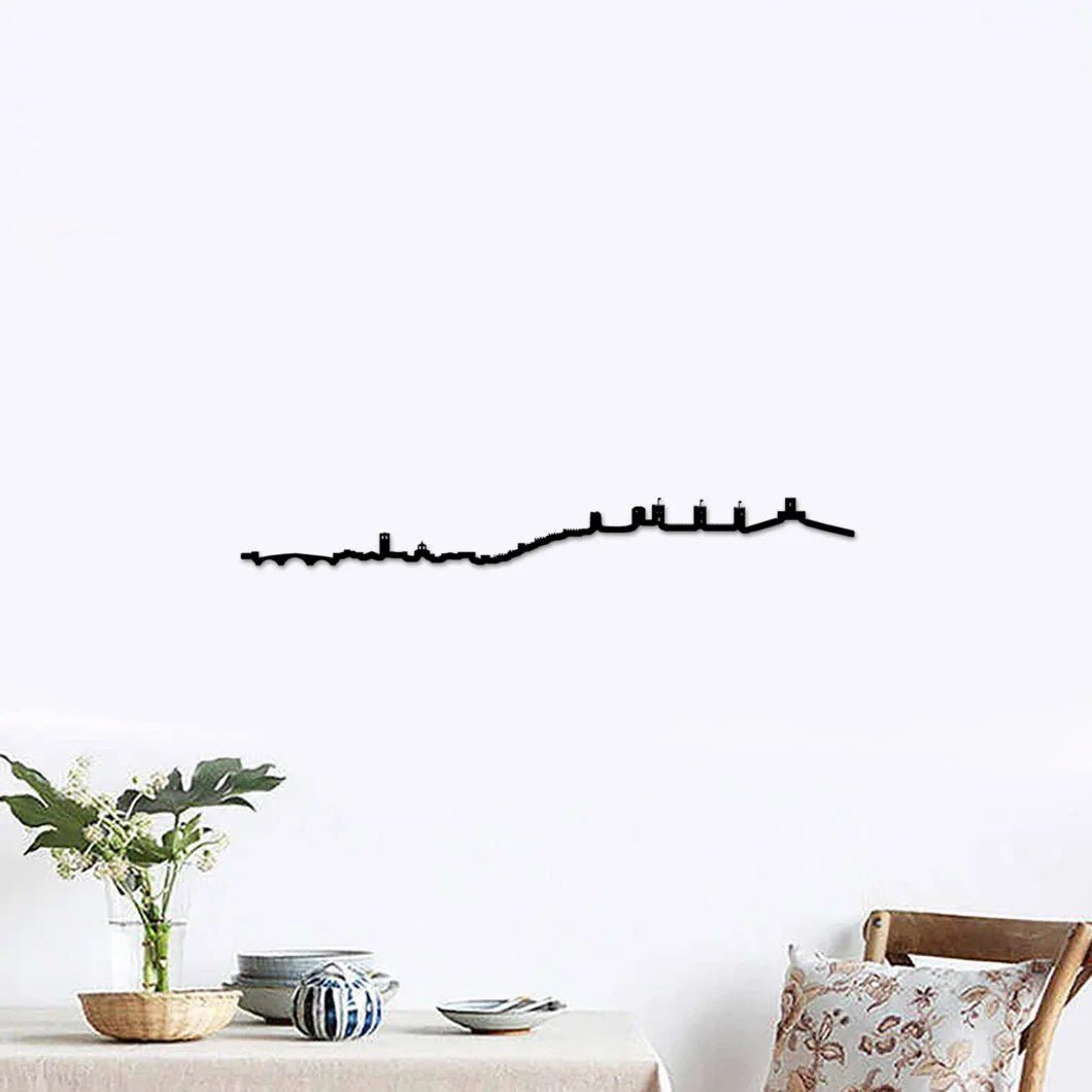 Skyline Molina de Aragón skyline in wood - Skylinecity