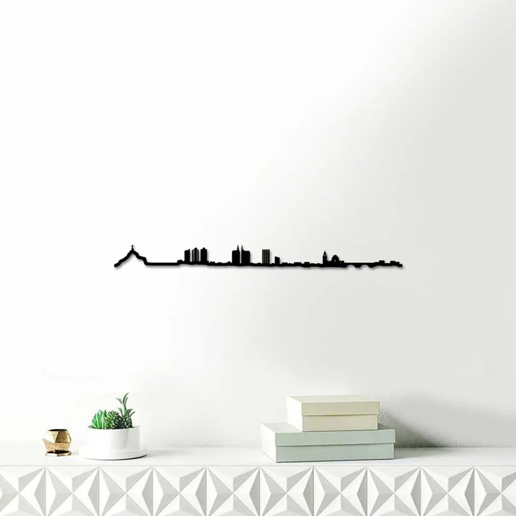 Skyline Murcia skyline in wood - Skylinecity