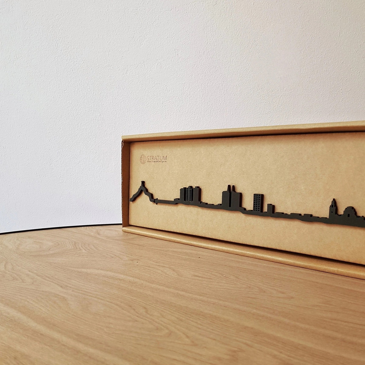 Skyline Murcia skyline in wood - Skylinecity