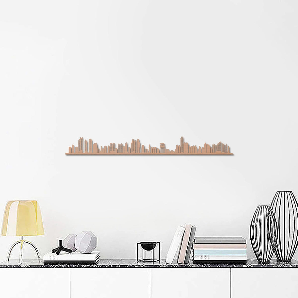 Skyline Panamá skyline in wood - Skylinecity