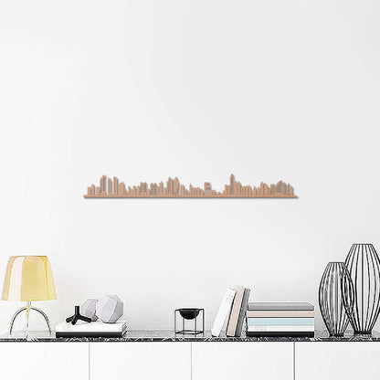 Skyline Panamá skyline in wood - Skylinecity