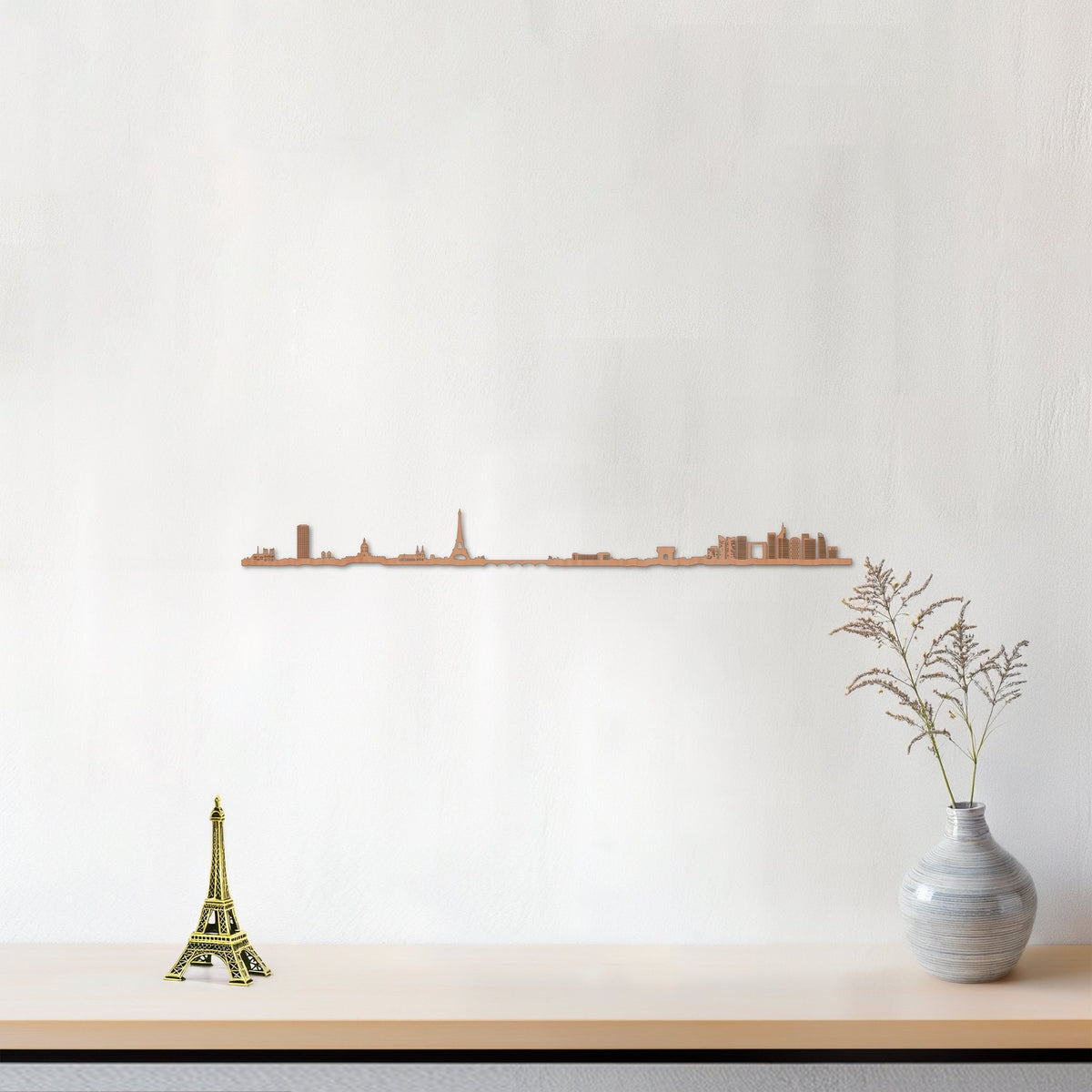 Skyline París skyline in wood - Skylinecity