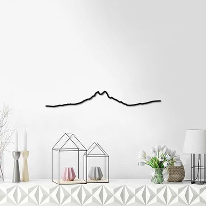 Skyline Pedraforca skyline in wood - Skylinecity
