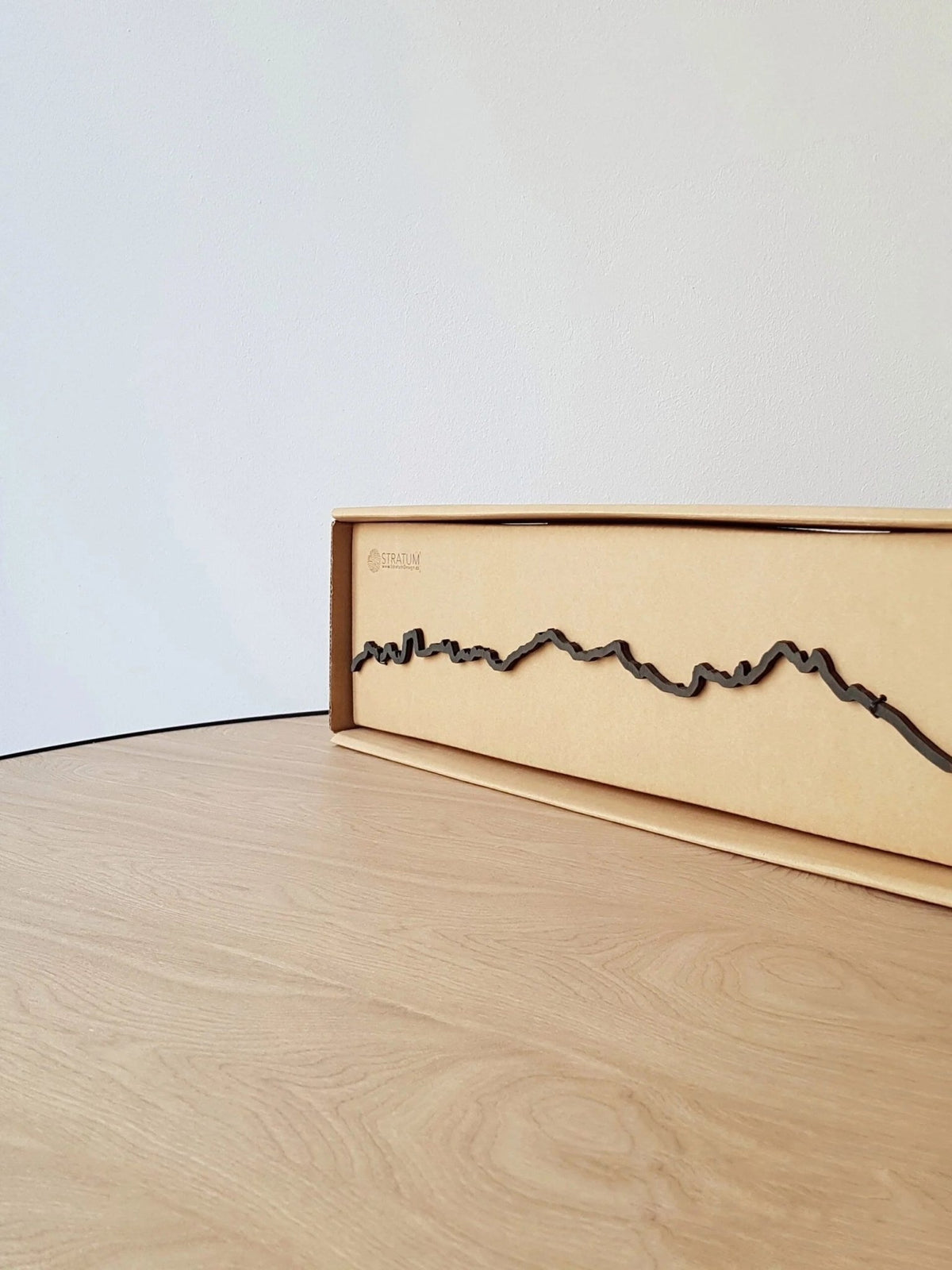 Skyline Picos de Europa skyline in wood - Skylinecity