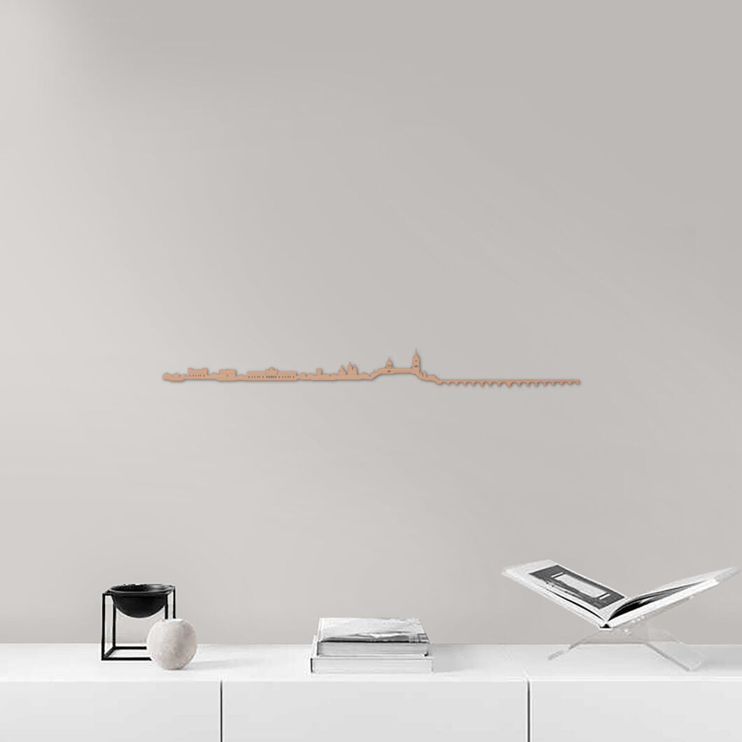 Skyline Salamanca skyline in wood - Skylinecity