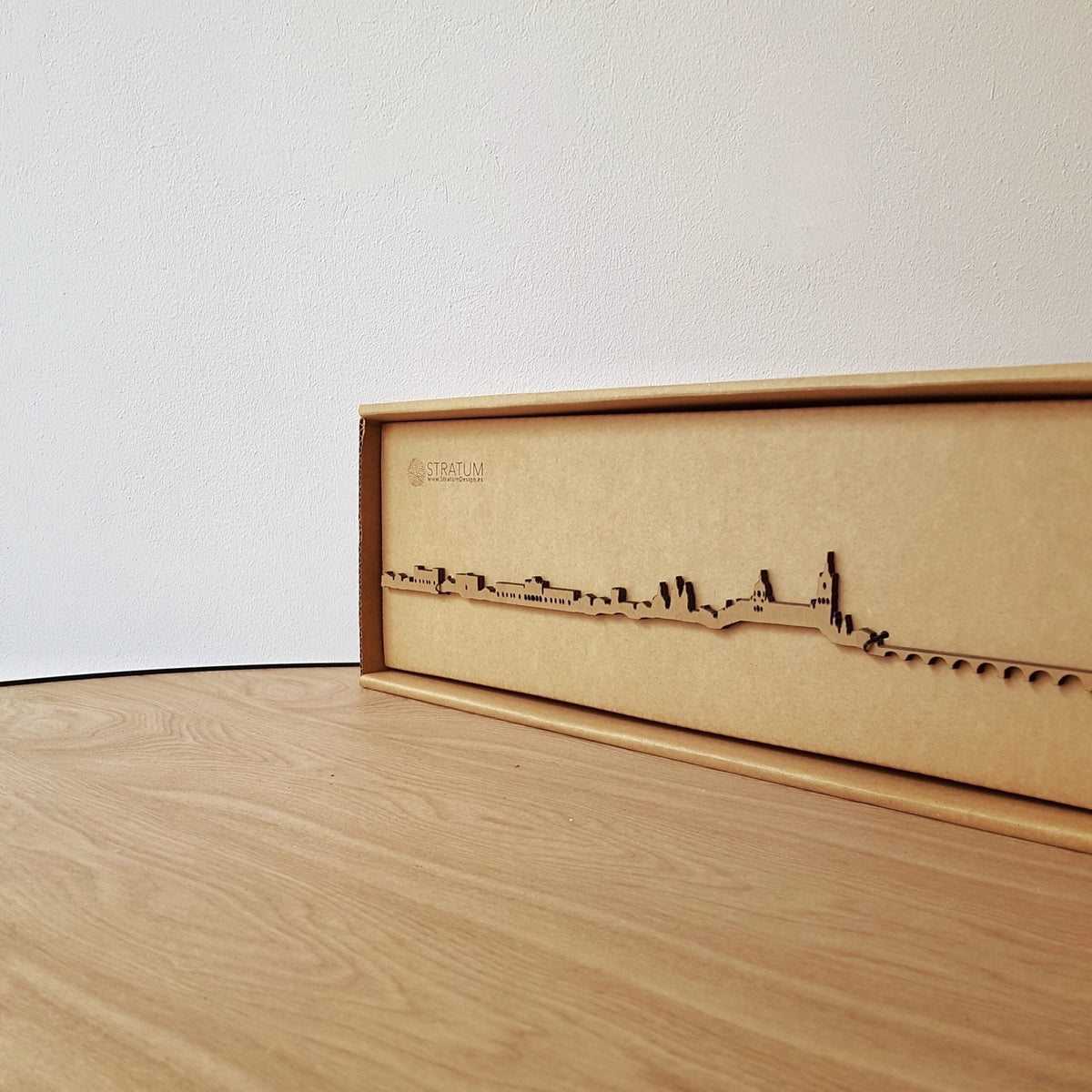 Skyline Salamanca skyline in wood - Skylinecity