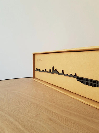 Skyline Segovia skyline in wood - Skylinecity