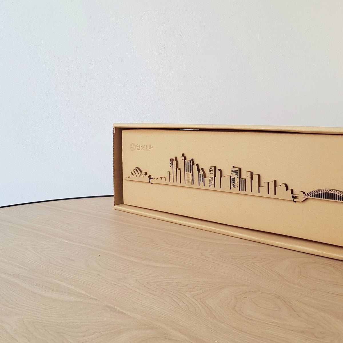 Skyline Sidney skyline in wood - Skylinecity
