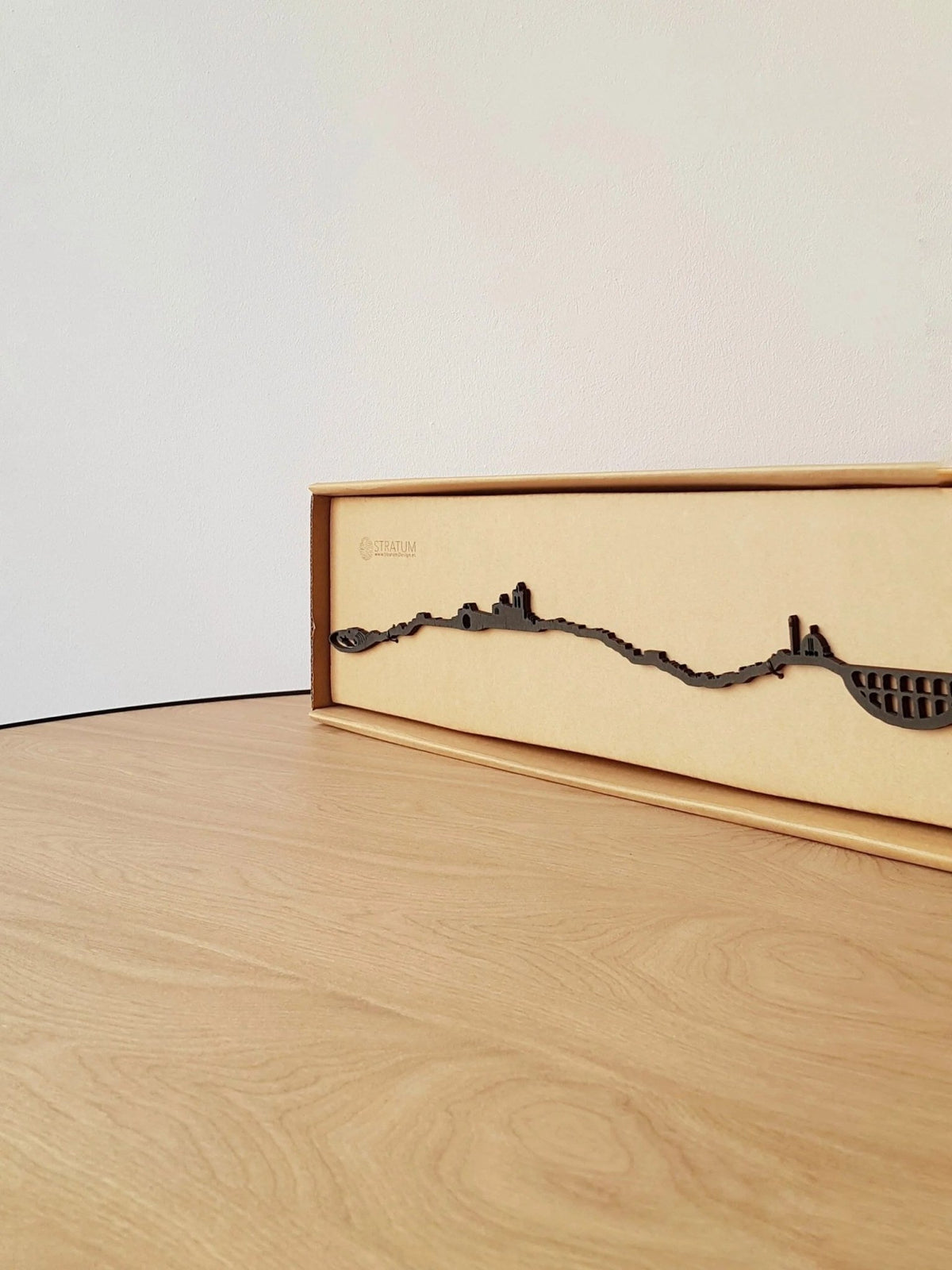 Skyline Tarragona skyline in wood - Skylinecity