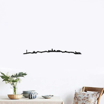 Skyline Torredembarra skyline in wood - Skylinecity