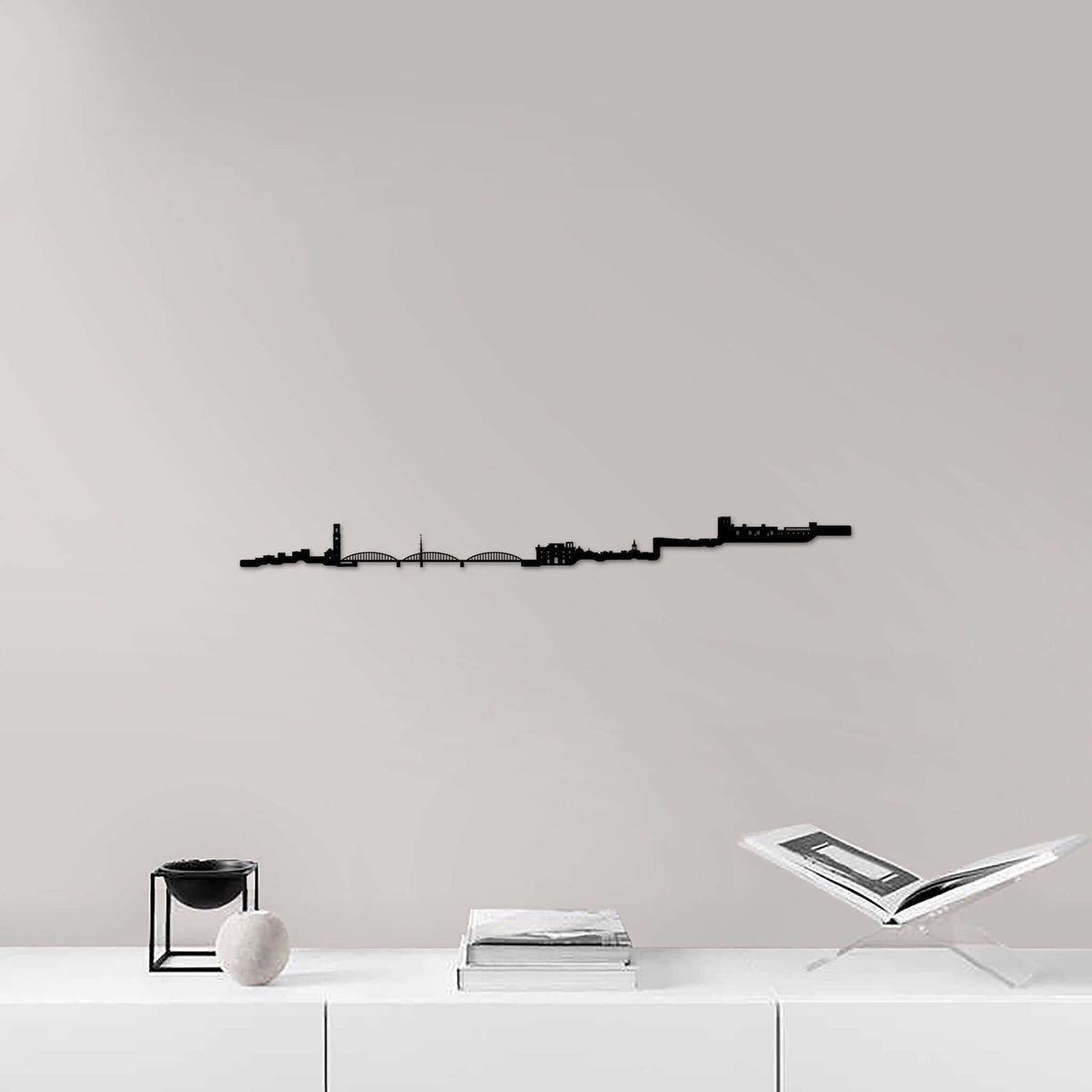 Skyline Tortosa skyline in wood - Skylinecity